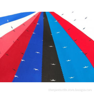 Cotton Stretch Plain Pigment Printed Fabric
